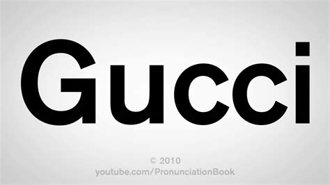 how to spell gucci|who invented the word gucci.